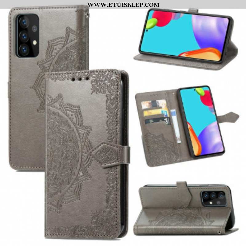 Etui Folio do Samsung Galaxy A52 4G / A52 5G / A52s 5G Średniowiecze Mandali